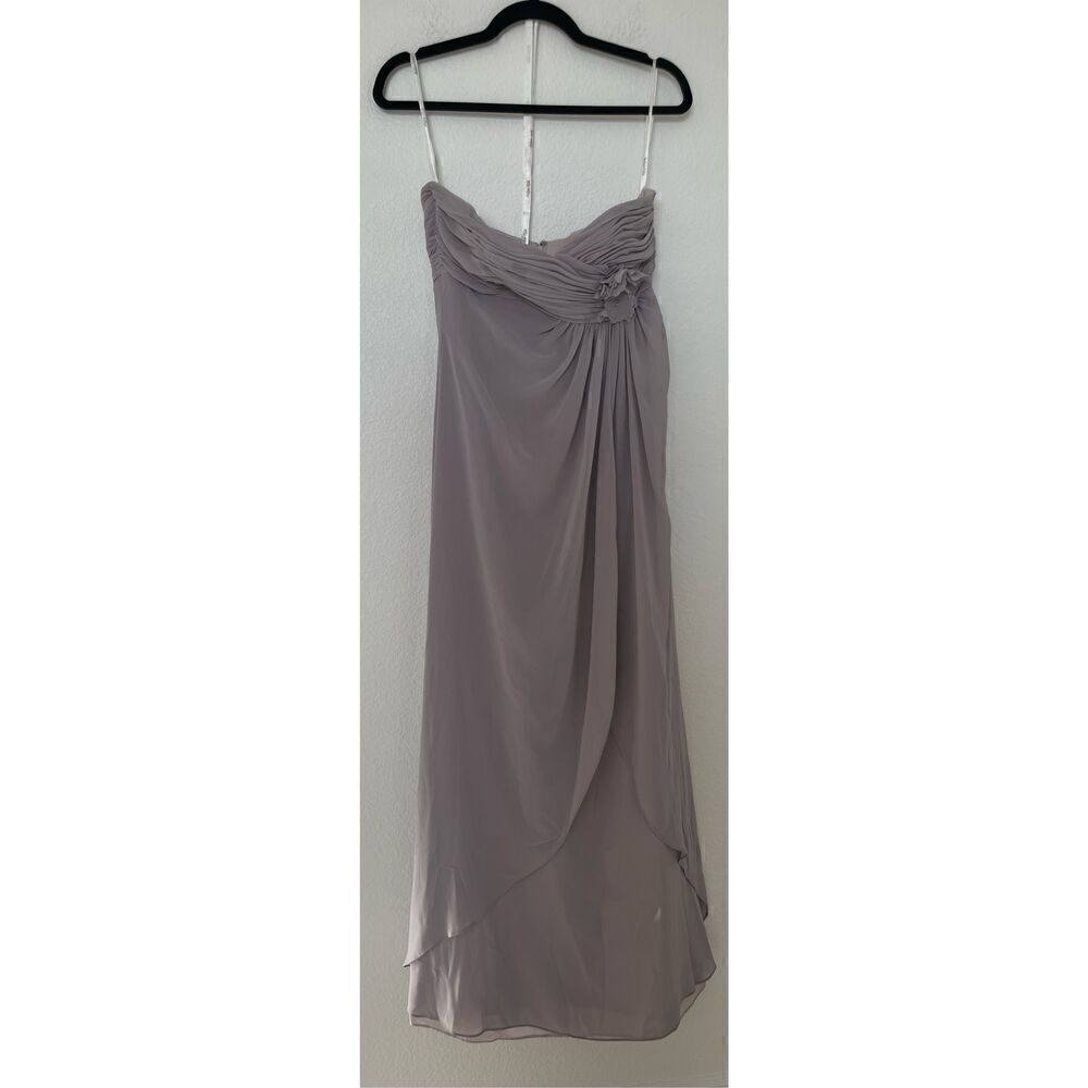 Andrew Adela Sleeveless Dress Gown Mocha NEW